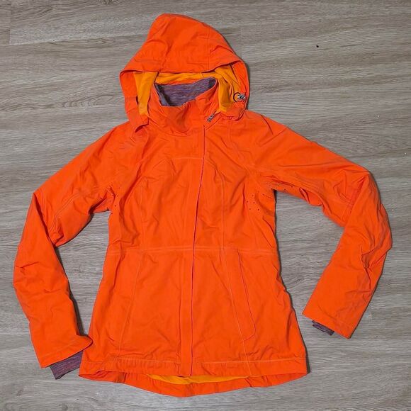 Lululemon Women's Orange Jacket - Picture 1 of 8